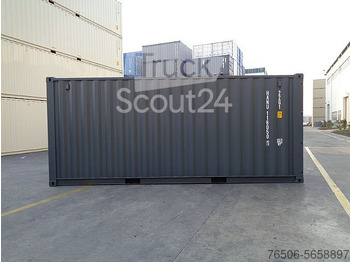 20FT Seecontainer RAL7016 Anthrazitgrau neuwertig - Lodní kontejner: obrázek 5