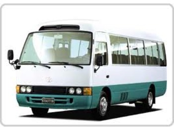 TOYOTA COASTER Naked chassis + motor NEW - Turistický autobus