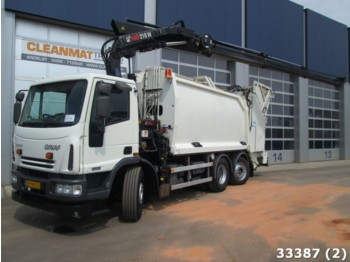 Ginaf C 3127 N met Hiab 21 ton/mtr laadkraan - Vůz na odvoz odpadků
