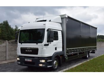 Plachtový nákladní auto MAN TGL 12.250 EURO 5 FIRANA 9.20 DŁUGA ! JAK FABRYCZNIE NOWY !: obrázek 1