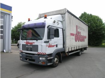 Plachtový nákladní auto MAN TG-L 12.240 BL Klima Pritsche+Plane großes  Haus: obrázek 1