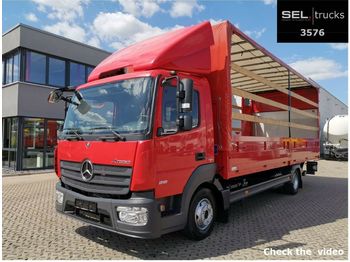 Plachtový nákladní auto Mercedes-Benz Atego 818 / Ladebordwand / German: obrázek 1