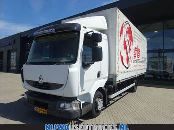 Plachtový nákladní auto Renault MIDLUM 180 Huifzeil + Laadklep: obrázek 1