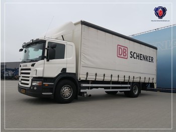 Plachtový nákladní auto Scania P230 DB4X2 | PRITSCHE PLANE | TARP COVERED BOX | TAILGATE | 764 X 249 X 267: obrázek 1