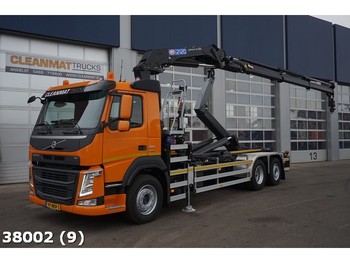 Hákový nosič kontejnerů Volvo FM 410 Euro 6 HMF 21 ton/meter laadkraan: obrázek 1