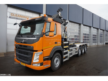 Hákový nosič kontejnerů, Auto s hydraulickou rukou Volvo FM 420 8x2 HMF 26 ton/meter laadkraan: obrázek 4