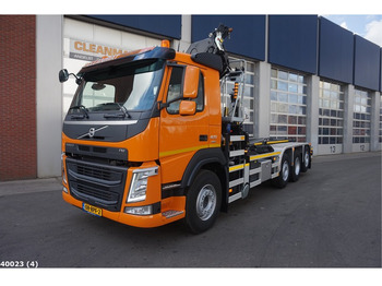 Hákový nosič kontejnerů Volvo FM 420 8x2 HMF 28 ton/meter laadkraan: obrázek 2