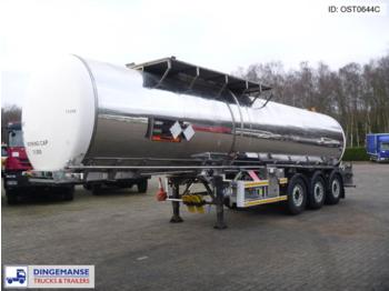 Crossland Bitumen tank inox 31.8 m3 / 1 comp - Cisternový návěs