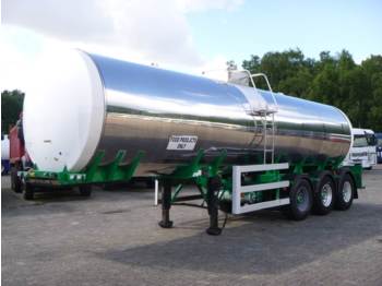 Crossland Food (milk) tank inox 30 m3 / 1 comp - Cisternový návěs