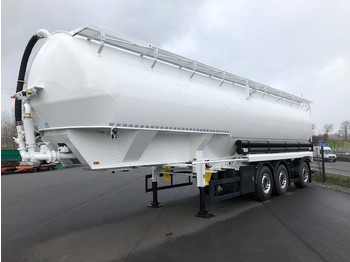 HEITLING 51 m3, 7 compartments animal food silo trailer - Cisternový návěs