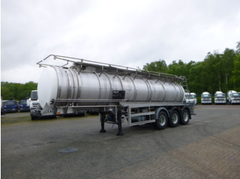 Cisternový návěs pro dopravu chemických látek Crossland Chemical tank inox 22.5 m3 / 1 comp: obrázek 1
