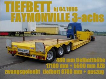 Faymonville FAYMONVILLE TIEFBETTSATTEL 8700 mm + 5500 zwangs - Návěs