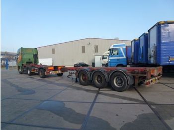 D-TEC 4-as combi trailer - 47.000 Kg - - Kontejnerovy návěs/ Výměnná nástavba