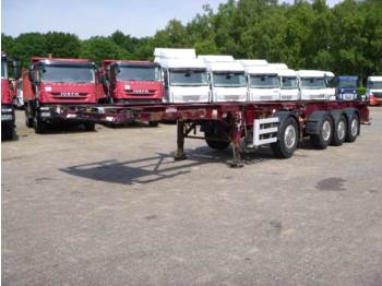 Dennison 3+1 axle 2 x 20 ft combi trailer - Kontejnerovy návěs/ Výměnná nástavba
