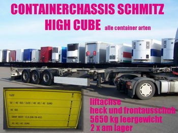 Schmitz SCF 24 G / HIGH CUBE 20/30/40/45 2x vorhanden - Kontejnerovy návěs/ Výměnná nástavba