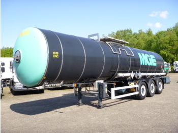 Cisternový návěs pro dopravu bitumenu Magyar Bitumen tank inox 30.1 m3 / 1 comp + ADR: obrázek 1
