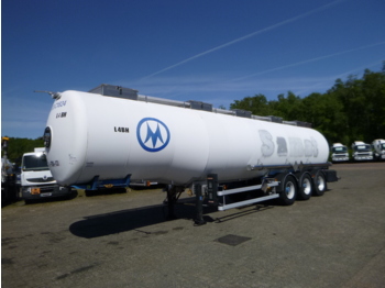 Cisternový návěs pro dopravu chemických látek Magyar Chemical tank inox 34 m3 / 1 comp: obrázek 1