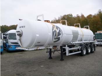 Cisternový návěs pro dopravu chemických látek Maisonneuve Chemical acid tank inox 24.5 m3 / 1 comp: obrázek 1