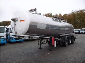 Cisternový návěs pro dopravu chemických látek Maisonneuve Chemical tank inox 28.3 m3 / 1 comp: obrázek 1