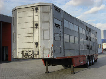 Pezzaioli SBA63U / 3 Achsen / BPW-Achsen / 3 Stock  - Návěs na přepravu zvířat