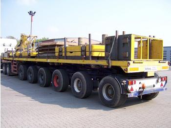 ES-GE Germany 85.000kg complete, 6 axle - Návěs valník/ Plato