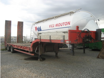 ASCA Machine carrier semi trailer - Podvalníkový návěs