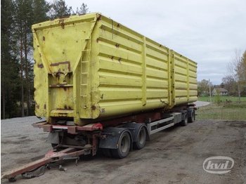 Närko D4YF51H11 Lastbilssläp med containers  - Skříňový návěs