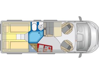 Nový Obytná dodávka Globecar D-LINE CAMPSCOUT B KAS 41: obrázek 1