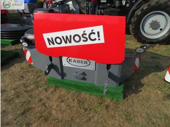 Nový Protizávaží pro Zemědělská technika Kaber Gewicht mit Unterfahrschutz 700 kg/ Утяжелители 700 кг: obrázek 1