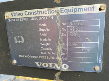 Volvo L 60 L 120 Palettengabel / FORKS (99001747) - Vidle pro Stavební technika: obrázek 3