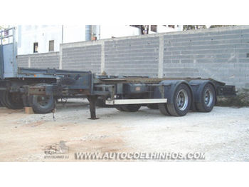 LECI TRAILER 2 ZS container chassis trailer - Kontejnerovy přívěs/ Výměnná nástavba