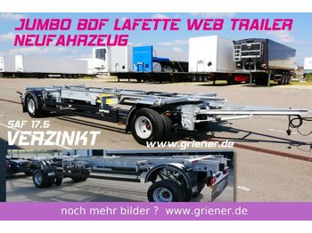 Web-Trailer JUMBO / MAXI BDF 7,15/7,45 LAFETTE 960 mm höhe  - Kontejnerovy přívěs/ Výměnná nástavba