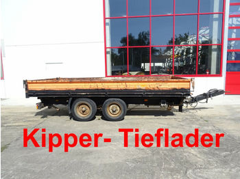 Sklápěcí přívěs Obermaier UNTD 105A Tandemkipper- Tieflader: obrázek 1