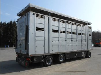 MENKE - 3-Stock Hubdach  - Přívěs na přepravu zvířat