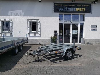  Stema - gebremster 2er Motorradanhänger gebraucht - Přívěsný vozík