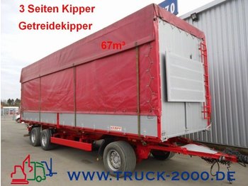 Kempf 3-Seiten Getreidekipper 67m³   9.80m Aufbaulänge - Sklápěcí přívěs