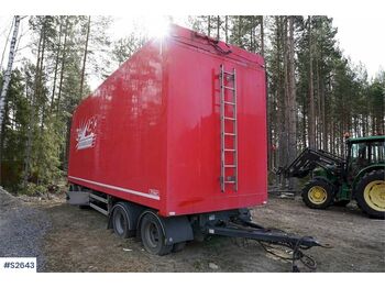 TYLLIS 4PVH Wood Chip Combi trailer with hydraulics - Skříňový přívěs