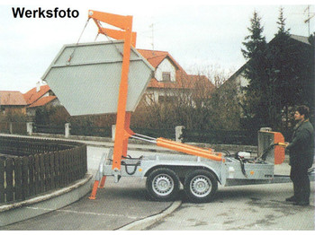 Unsinn Teleskope Container Anhänger mit Container - Přívěs