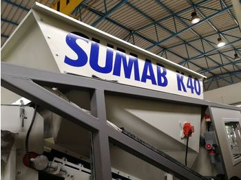 Betonárna Sumab SALE! K-40 (40m3/h) Mobile Batching Plant: obrázek 1