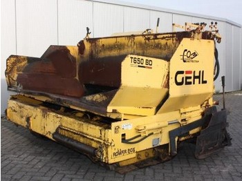 Gehl T650BD - Technika pro ukládaní asfaltu