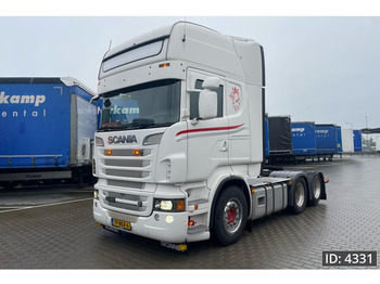 Scania R560 Topline, Euro 5, V8/ Low mileage / Sliding fifth wheel / Manual / Retarder, Intarder - Tahač: obrázek 1